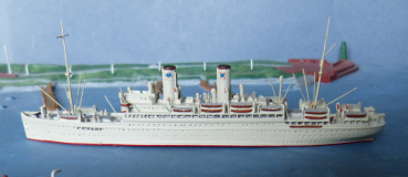 Preview: Mercator Modell M 585a KdF Dampfer Passagierschiff Der Deutsche Reederei 1:1250