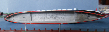 Mercator Modell M 571 Atlantik Liner Conte Grande Italian Line Maßstab 1:1250