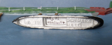 Rainer Grouls RG Modell 19 Dampfer Schwarzwald Reederei Hapag 1:1250