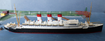 Mercator Metall Modell : Dampfer Cap Trafalgar , Maßstab : 1: 1250 - Hamburg Süd