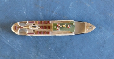 Klabautermann Ship Model - german Ferry Rüm Hart - Scale 1 : 1250 !
