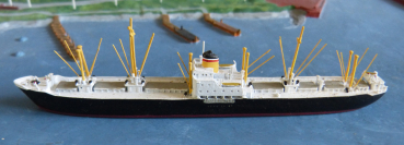 CM KR Ship Model 122 - Scale 1:1250 - german Freightship Leverkusen - Hapag Lloyd