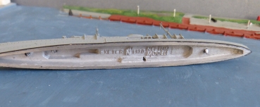 Neptun Ship Model : Royal Navy 2. World War Cruiser HMS Exeter