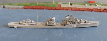 Neptun Ship Model 1065 - German 2. World War Destroyer Z 5 - 8 , 1:1250 !