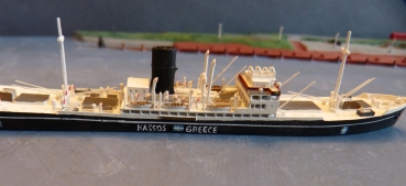 Binkowski Ship Model 35 - Scale1:1250 - German 2. World War Auxiliary Cruiser Pinguin as Kassos