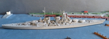 Neptun Ship Model 1000 : German 2. World War Battle Ship Project H Class - Scale 1:1250