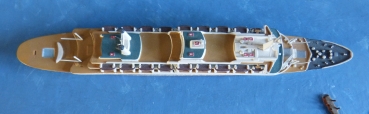 Hansa Ship Model 130 - Passenger Ship / Liner Rotterdam - 1 : 1250 - Holland America Line
