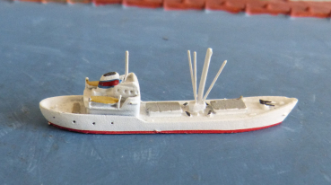 Fuchs Ship Model FU 01 german Freightship Mimi Horn Scale 1:1250