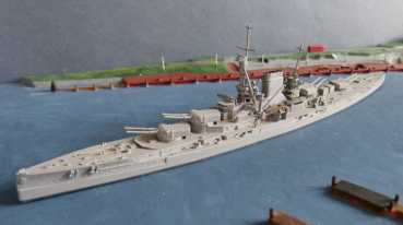 Navis Ship Model 20N German First World War imperial Navy Battlecruiser Yorck 1:1250