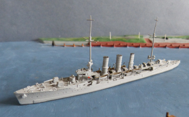 Navis Ship Model 43 N Scale 1:1250 imperial german Navy First World War Cruiser Frankfurt