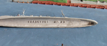 Preview: Navis Ship Model 43 N Scale 1:1250 imperial german Navy First World War Cruiser Frankfurt