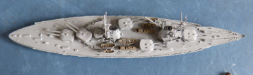 Preview: Navis Ship Model 3 N German First World War Battleship Kaiser Scale 1:1250