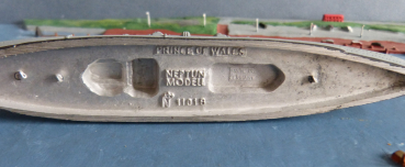 Preview: Neptun Ship Model N 1101 B Royal Navy 2. World War Battleship Prince of Wales Scale 1:1250