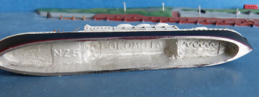 Noordzee Modell NZ 5 Dampfer Passagierschiff Colombia Maßstab1:1250