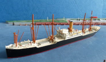 CM Modell 70 Dampfer Frachter Lippe Maßstab 1:1250 Norddeutscher Lloyd