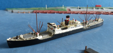 Poseidon  Modell PO 15 Dampfer Frachter Weissenfels Maßstab 1:1250 DDG Hansa