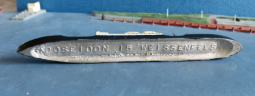 Poseidon  Modell PO 15 Dampfer Frachter Weissenfels Maßstab 1:1250 DDG Hansa