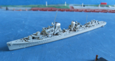 Neptun Ship Model 1065 German 2. World War Destroyer Z 1 - 4 Scale  1:1250