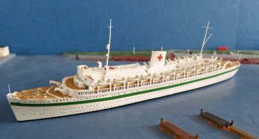 Mercator Modell 528 a Passagierschiff Lazarettschiff MS Wilhelm Gustloff 1:1250