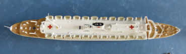 Preview: Mercator Modell 528 a Passagierschiff Lazarettschiff MS Wilhelm Gustloff 1:1250