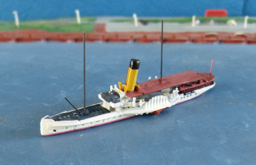 Hydra ART HY 5 Modell Dampfer Freia Raddampfer 1:1250