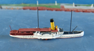 Preview: Hydra ART HY 5 Modell Dampfer Freia Raddampfer 1:1250