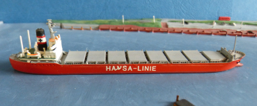 Preview: Bille Modell BI 97 Frachtschiff Containerschiff Bille Maßstab 1:1250 Hansa Linie