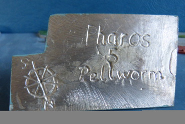 Pharos Modell PH 5 Leuchtturm Pellworm mit Gelände Maßstab 1:1250