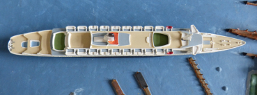 Hansa Modell S 200 Passagierschiff TS Queen Elizabeth 2 Maßstab 1:1250 Cunard Line