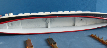 Hansa Modell S 200 Passagierschiff TS Queen Elizabeth 2 Maßstab 1:1250 Cunard Line