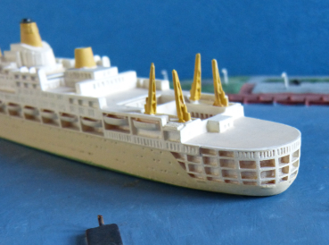 Helvetia Resin Modell HEL 11 Passagierschiff Oriana P & O Line 1 : 1250
