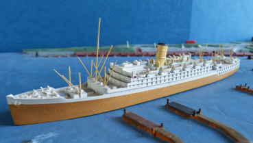 Grzybowski Modell G 34 Passagierschiff Liner Orion 1 : 1250 Orient Steam Navigation