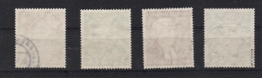 Deutsche Bundespost Michel Nr.: 156 - 159 gestempelt ! Geprüft Schlegel