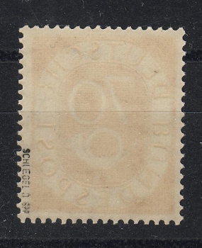 Preview: Posthotn Bundespost Nr. 136 / Postfrisch , geprüft Schlegel