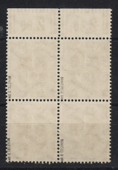 Preview: Bundespost Michel Nummer 124 postfrisch als Viererblock !