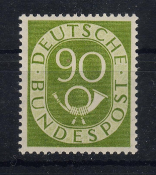 Deutsche Bundespost Michel Nr.: 138 postfrisch - Posthorn ! Geprüft Schlegel
