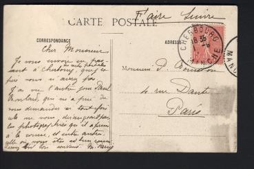 Postcard French Cruiser / Ironclad Brennus !