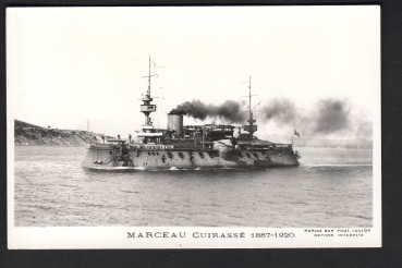 Postcard French Cruiser / Ironclad Marceau of 1887 !
