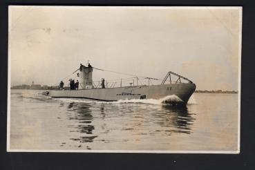 Postkarte des U Bootes U 11 /  2. Weltkrieg