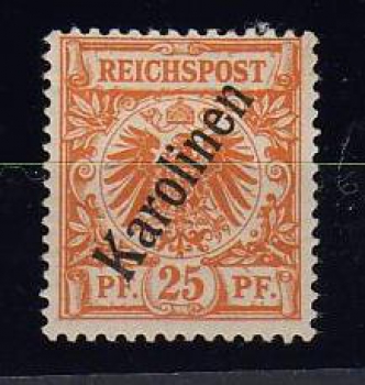 German Colony Karolinen Nr. 5 II a , proofed !