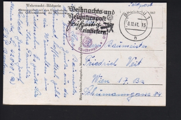 Postkarte eines Junkers Ju 87 Stuka - Luftwaffe ! Feldpost