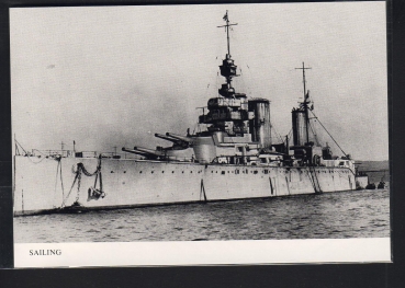 Fotokarte vom Schlachtschiff der Lion Klasse !
