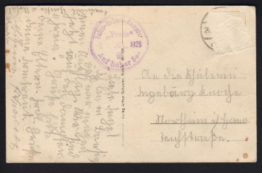 Postkarte des Ausflugsdampfers / Raddampfer Freia !