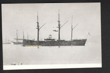 Photo French Ironclad , Cruiser Invincible !
