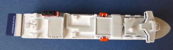 Ship Model Cargo Wessel for A 380 - Ville de Bordeaux !
