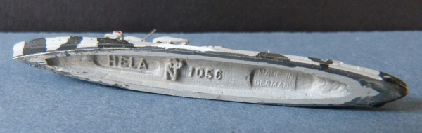 Neptun Modell Kommandoschiff Hela in Tarnbemalung 1:1250 !