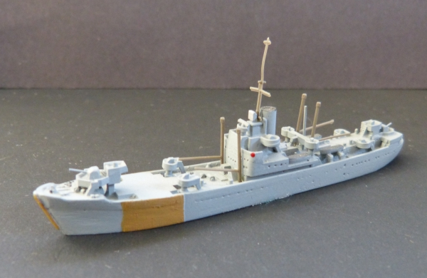 2. Hansa Modell 1 : 1250 - Sperrbrecher Nr. 32 ex Mur / Kriegsmarine !