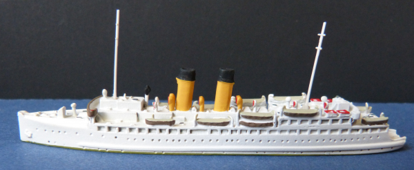 Ship Model Ferry / Steamer Preussen - 1 : 1250 !