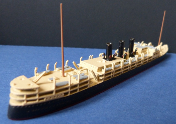 AL ( Albatros ) Modell des Dampfers Naldera - P&O Line , 1:1250 !