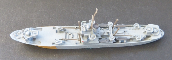 2. Hansa Modell 1 : 1250 - Sperrbrecher Nr. 32 ex Mur / Kriegsmarine !